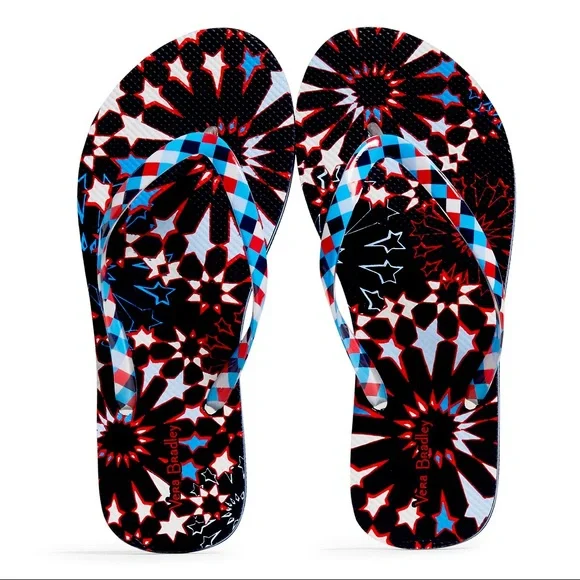 Vera bradley flip flop size chart hot sale
